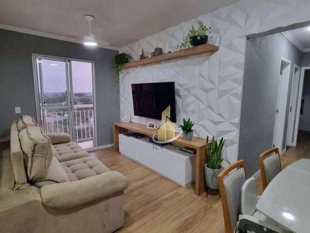 Apartamento com 2 dormitórios à venda, 50 m² por R$ 370.000,00 - Conjunto Residencial Flamboyant - São José dos Campos/SP