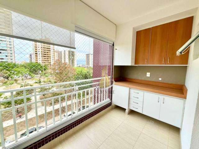 Apartamento com 2 dormitórios para alugar, 77 m² por R$ 5.200,00/mês - Jardim Aquarius - São José dos Campos/SP