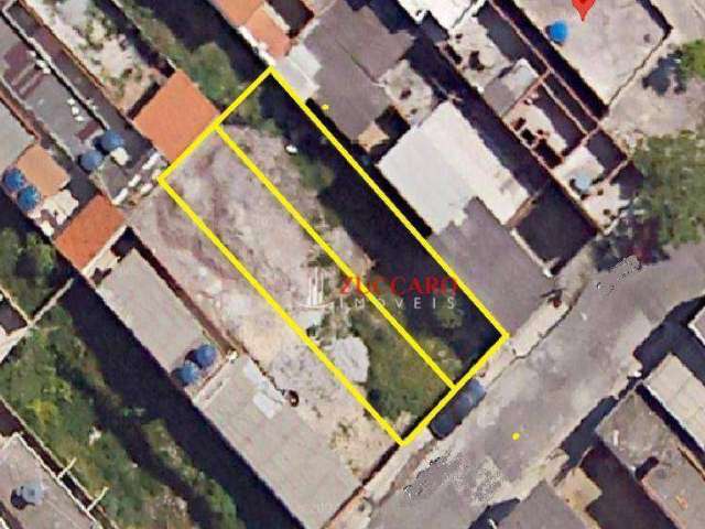 Terreno à venda, 125 m² por R$ 165.000,00 - Lavras - Guarulhos/SP