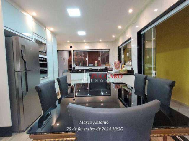 Sobrado com 3 dormitórios à venda, 143 m² por R$ 750.000,00 - Macedo - Guarulhos/SP