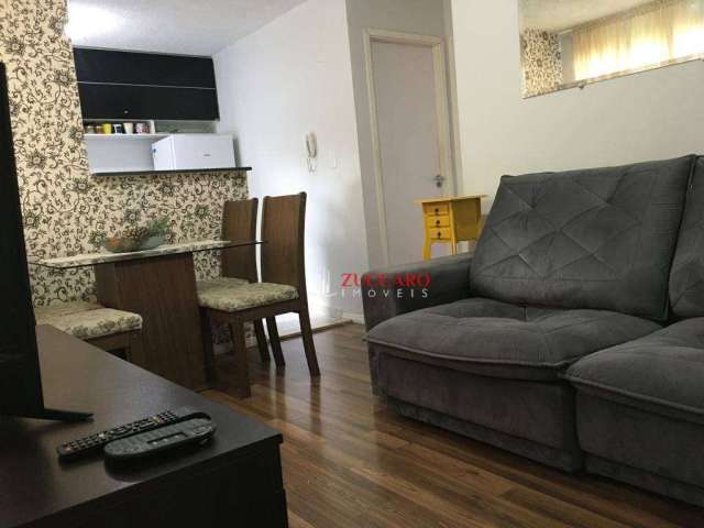 Apartamento com 2 dormitórios à venda, 45 m² por R$ 199.000,00 - Vila Alzira - Guarulhos/SP