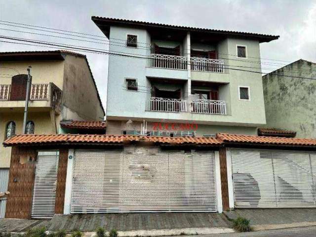 Sobrado com 3 dormitórios para alugar, 200 m² por R$ 3.600,00/mês - Jardim Pinhal - Guarulhos/SP