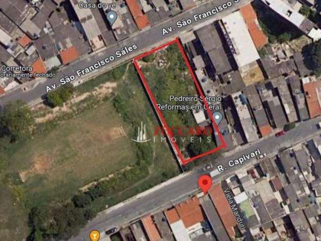 Terreno à venda, 250 m² por R$ 275.000,00 - Jardim Paraíso - Guarulhos/SP