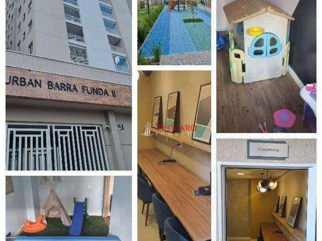 Apartamento com 2 dormitórios para alugar, 44 m² por R$ 3.230,00/mês - Várzea da Barra Funda - São Paulo/SP
