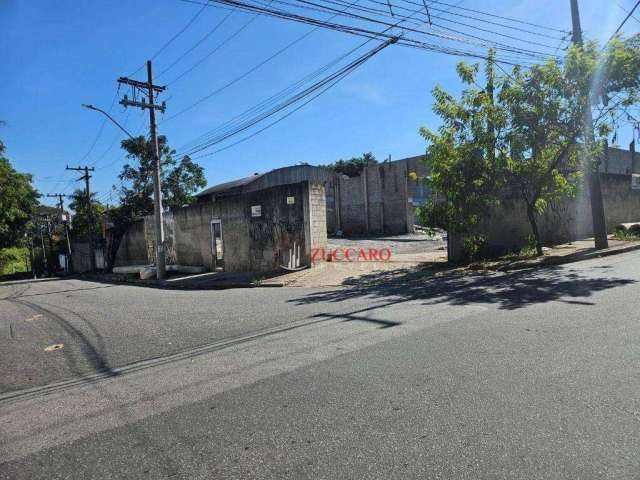 Terreno à venda, 2400 m² por R$ 2.250.000,00 - Água Chata - Guarulhos/SP