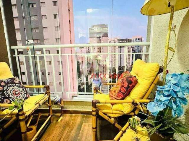 Apartamento MOBILIADO com 2 quartos à venda, 51 m² por R$ 425.000 - Vila Augusta - Guarulhos/SP