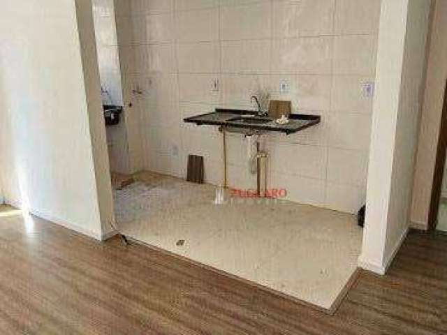 Apartamento com 2 dormitórios à venda, 60 m² por R$ 295.000,00 - Jardim do Triunfo - Guarulhos/SP