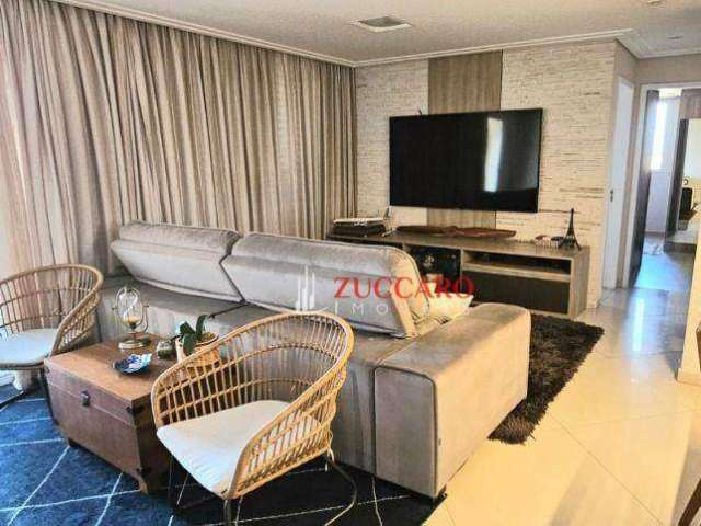 Apartamento com 3 dormitórios à venda, 83 m² por R$ 810.000,00 - Jardim Zaira - Guarulhos/SP