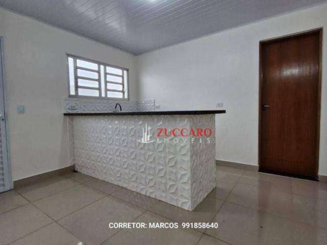 Casa com 1 dormitório para alugar, 60 m² por R$ 1.400,00/mês - Jardim Bom Clima - Guarulhos/SP