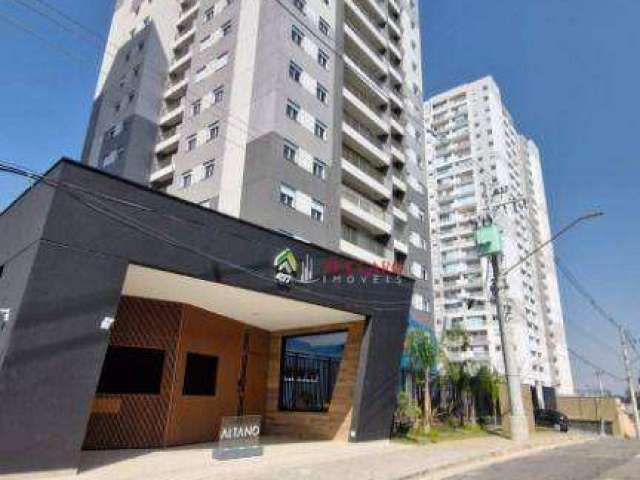 Apartamento com 2 dormitórios para alugar, 56 m² por R$ 2.943,85/mês - Vila Rosália - Guarulhos/SP