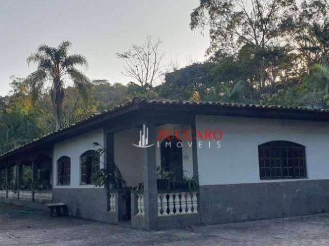 Chácara com 4 dormitórios à venda, 7000 m² por R$ 1.500.000,00 - Chácaras Copaco - Arujá/SP