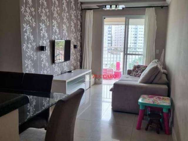 Apartamento com 3 dormitórios à venda, 76 m² por R$ 650.000,00 - Jardim Rosa de Franca - Guarulhos/SP