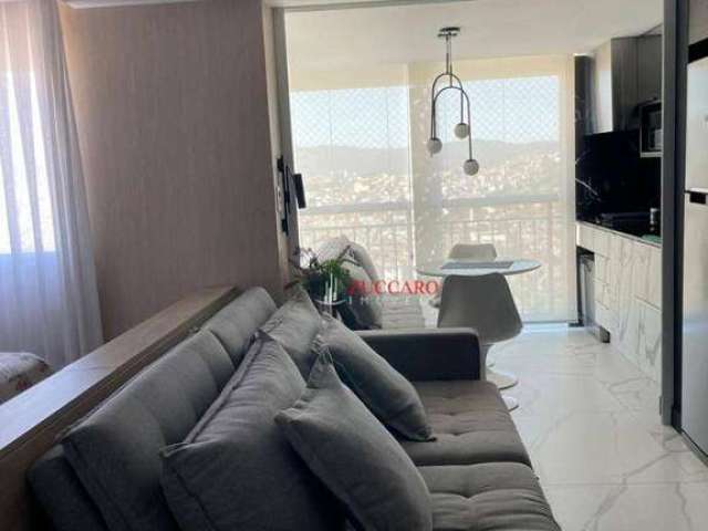 Studio com 1 dormitório, 38 m² - venda por R$ 500.000,00 ou aluguel por R$ 4.500,00/ano - Jardim Flor da Montanha - Guarulhos/SP