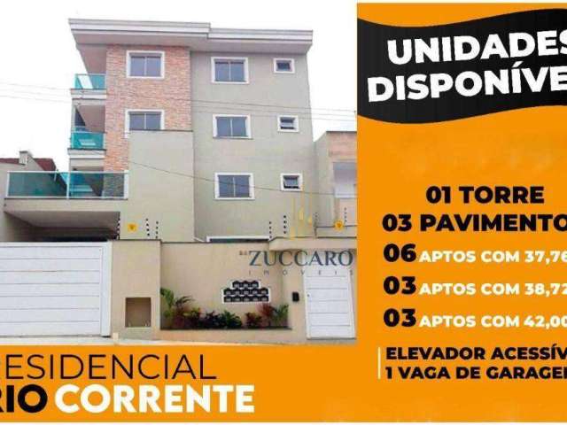 Apartamento com 2 dormitórios à venda, 42 m² por R$ 229.999,01 - Itaquera - São Paulo/SP