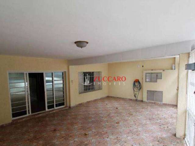 Casa com 4 dormitórios, 196 m² - venda por R$ 700.000,00 ou aluguel por R$ 3.600,00/mês - Vila Augusta - Guarulhos/SP