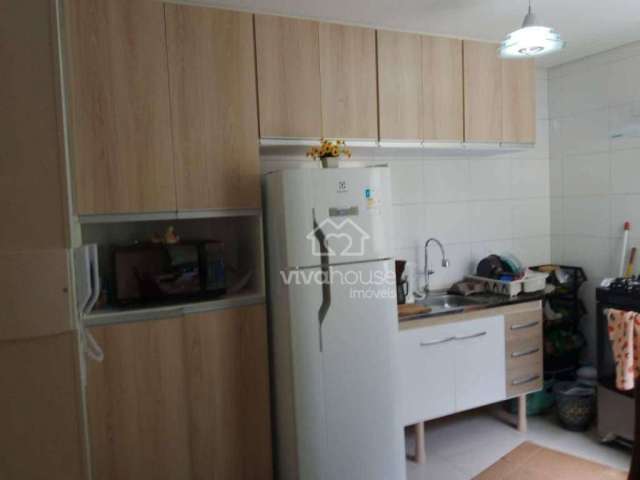 Apartamento com 2 dormitórios à venda, 58 m² por R$ 370.000,00 - Jardim Pilar - Mauá/SP