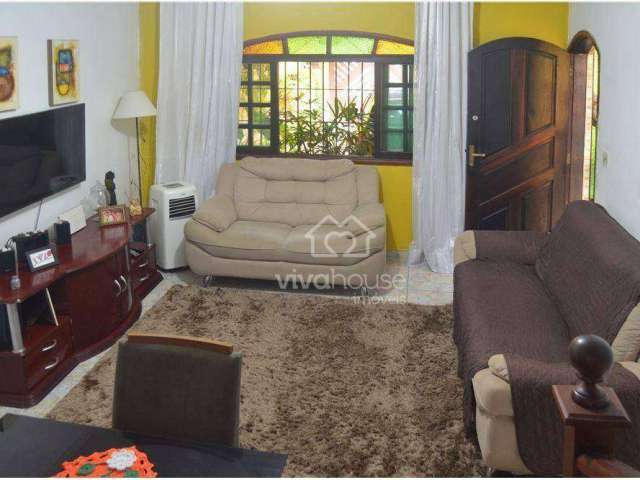 Casa com 3 dormitórios à venda, 151 m² por R$ 330.000,00 - Balneário Flórida Mirim - Mongaguá/SP