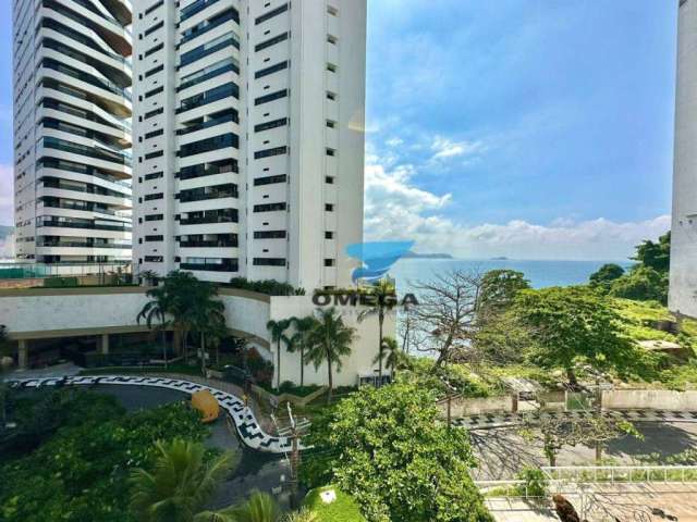 VISTA MAR - Apartamento com 3 quartos e área de lazer completa - Praia das Astúrias, Guarujá.