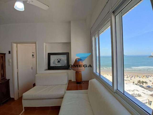 VISTA MAR - Apartamento com 2 quartos perto da praia - Praia das Pitangueiras, Guarujá.