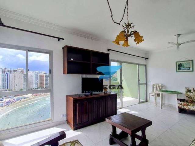 Apartamento reformado com vista para o mar e 3 dormitórios à venda das praia das Astúrias - Guarujá/SP