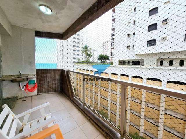 Apartamento à venda na praia das Pitangueiras no Guarujá I Omega Imóveis