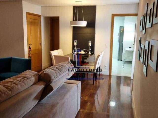 Apartamento com 3 dormitórios à venda, 127 m² por R$ 1.200.000,00 - Vila Scarpelli - Santo André/SP