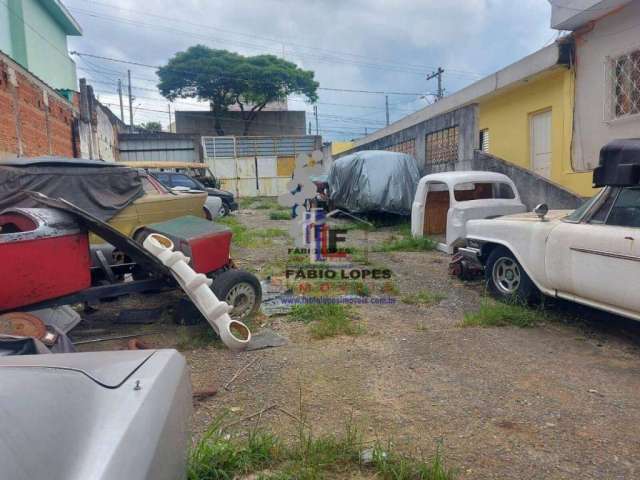 Terreno à venda, 457 m² por R$ 1.000.000,00 - Vila Sacadura Cabral - Santo André/SP