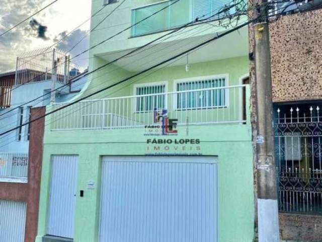 Sobrado com 3 dormitórios à venda, 185 m² por R$ 590.000,00 - Vila Sacadura Cabral - Santo André/SP