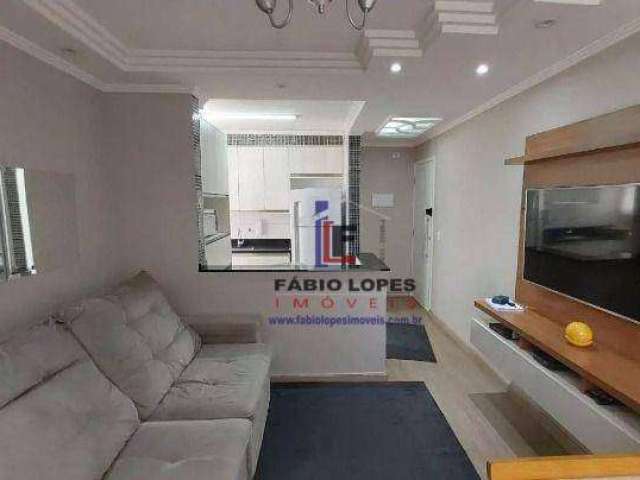 Apartamento com 3 dormitórios à venda, 65 m² por R$ 350.000 - Vila Palmares - Santo André/SP