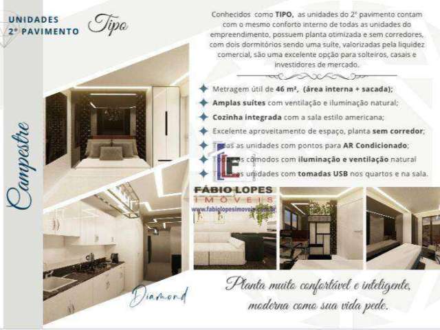 Apartamento garden - a venda - bairro campestre - santo andre (sp) entrega fev/2025