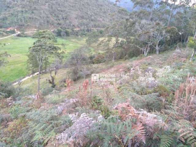 Terreno à venda, 1516 m² por R$ 80.000,00 - Campo do Coelho - Nova Friburgo/RJ