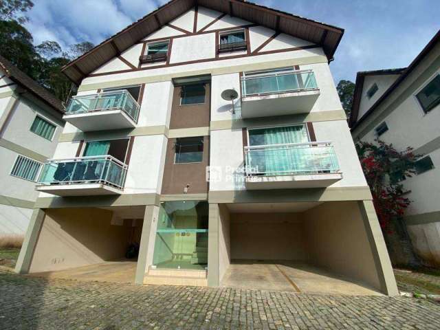 Apartamento Duplex, 171 m² - venda por R$ 720.000,00 ou aluguel por R$ 2.316,48/mês - Cônego - Nova Friburgo/RJ