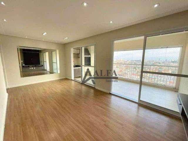 ** EDIFÍCIO ACCANTO - Lindo apartamento em andar alto c/ ampla varanda gourmet c/ churrasqueira **