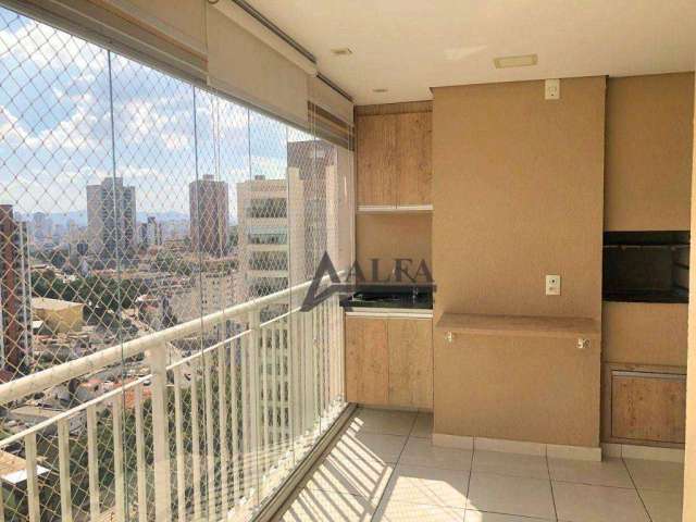 ** FANTASTIQUE - IMPERDÍVEL - Lindo apartamento em andar alto c/ ampla varanda gourmet c/ churrasqueira **