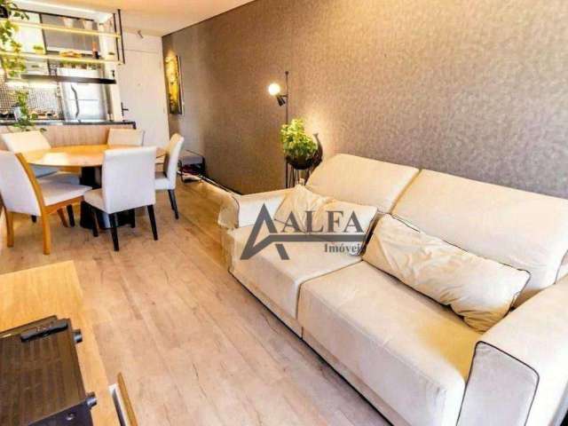 ** FONTE AZUL - Lindo apartamento c/ varanda gourmet próximo ao Shopping Anália Franco **