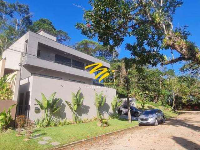 Casa à venda em Ubatuba, Lagoinha, com 4 suítes, com 230 m², Recanto da Lagoinha