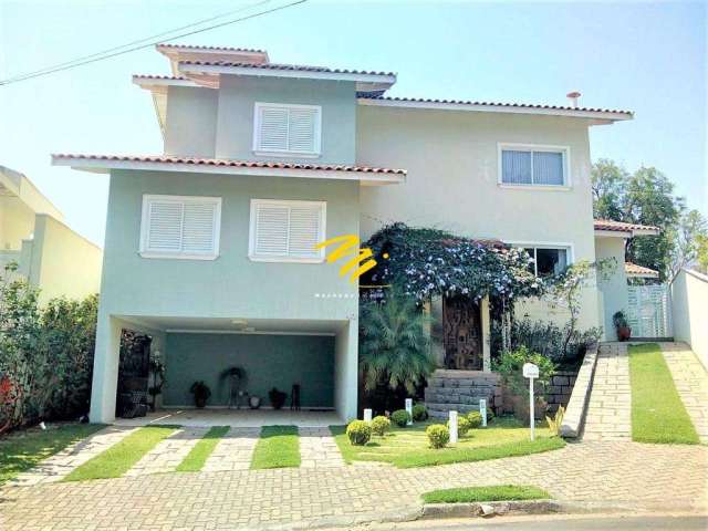 Sobrado à venda em Valinhos, Jardim Soleil, com 4 suítes, com 286 m², Florada da Mata