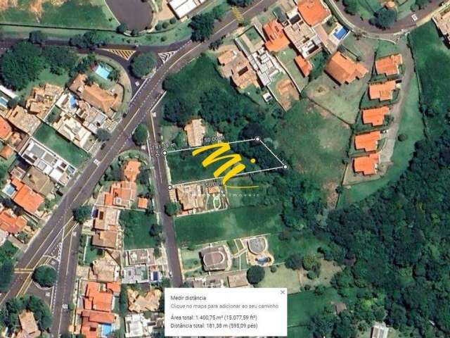 Terreno à venda em Campinas, Loteamento Caminhos de São Conrado (Sousas), com 1400 m²