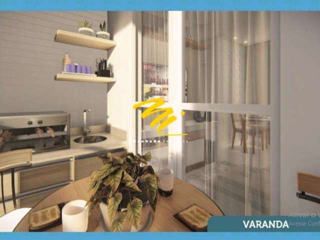 Apartamento à venda em Hortolândia, Jardim Novo Ângulo, com 2 quartos, com 57.43 m²