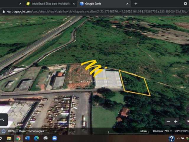 Terreno à venda em Salto, Distrito Industrial do Lageado, com 1675 m²