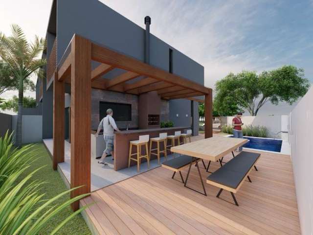 Casa com 3 quartos à venda na Rua D, Campo D'una, Imbituba, 130 m2 por R$ 590.000