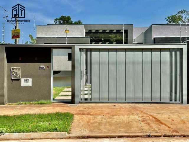 Casa para Venda em Campo Grande, Parque Residencial Rita Vieira, 3 dormitórios, 1 suíte, 2 banheiros, 5 vagas