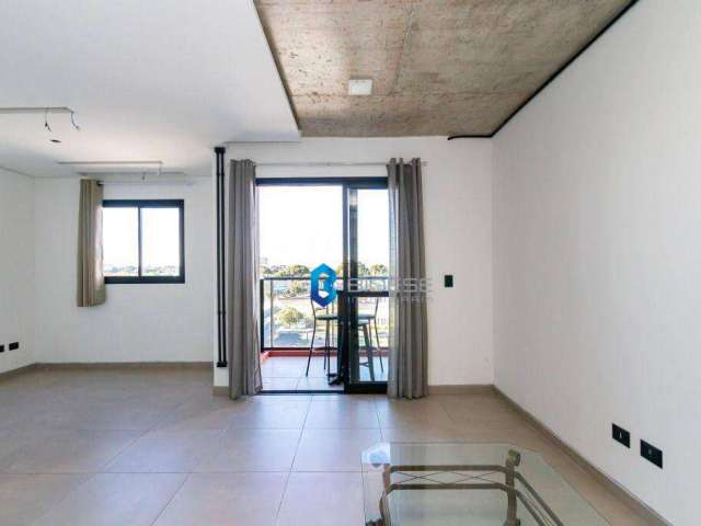 Apartamento com 1 dormitório para alugar, 35 m² por R$ 2.200,00/mês - Prado Velho - Curitiba/PR