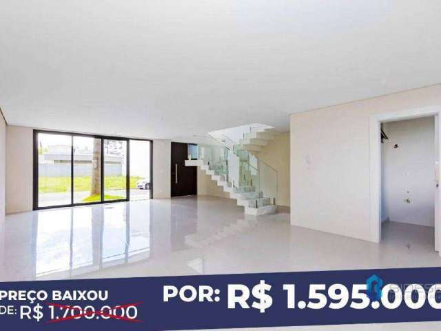 Casa NOVA com 3 suites à venda, 182 m² por R$ 1.595.000