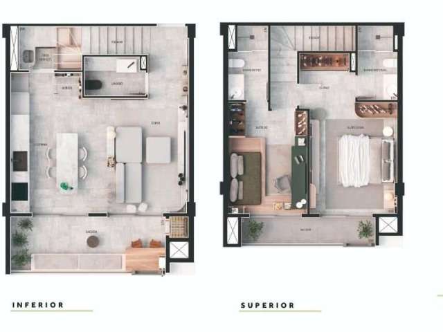 Apartamento com 2 quartos à venda na Rua Rosa Neumann, 315, Campina do Siqueira, Curitiba por R$ 1.152.599