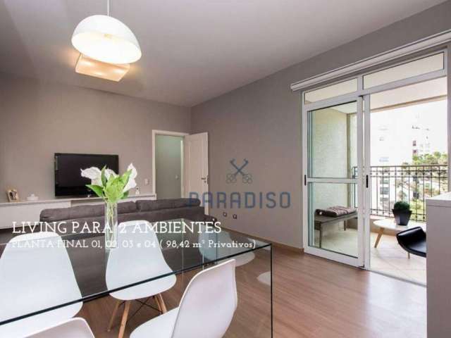 Apartamento com 3 dormitórios à venda, 98 m² por R$ 768.000 - Alto da Glória - Curitiba/PR