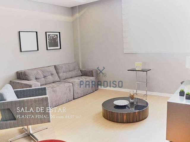 Apartamento com 2 dormitórios à venda, 64 m² por R$ 467.000 - Rebouças - Curitiba/PR