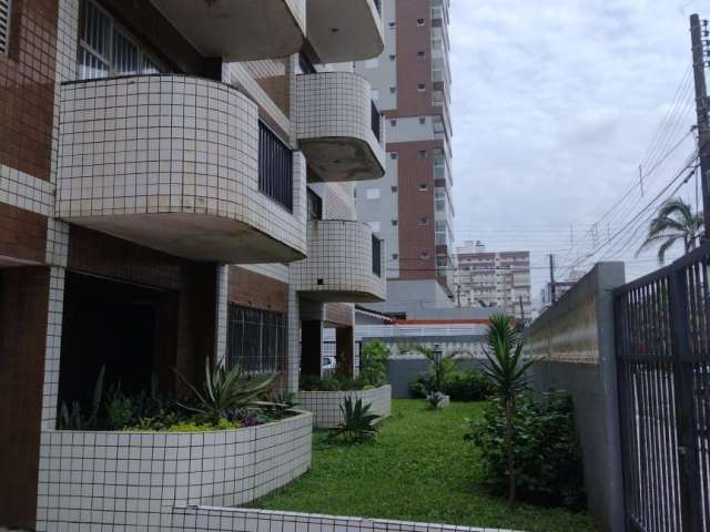 Vila Caiçara, apartamento frente mar vista permanente 2 dormitórios