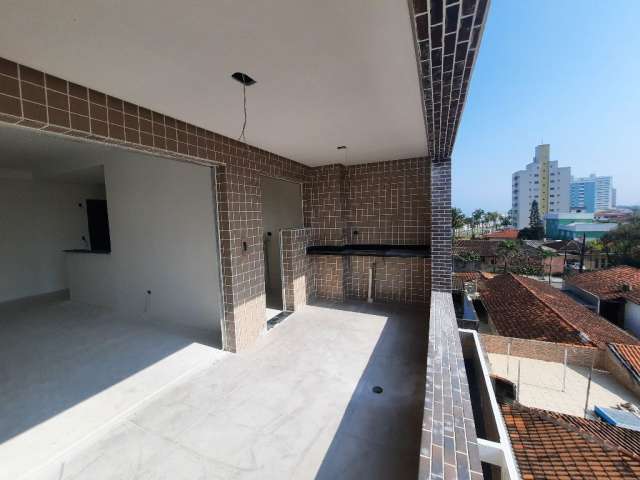 Apartamento 2 Quartos - Prédio frente mar no Jardim Real em Praia Grande - RP393