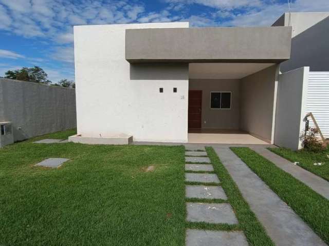 Casa 3/4 c suite 88 m² com lote grande no condominio les arcs em senador canedo